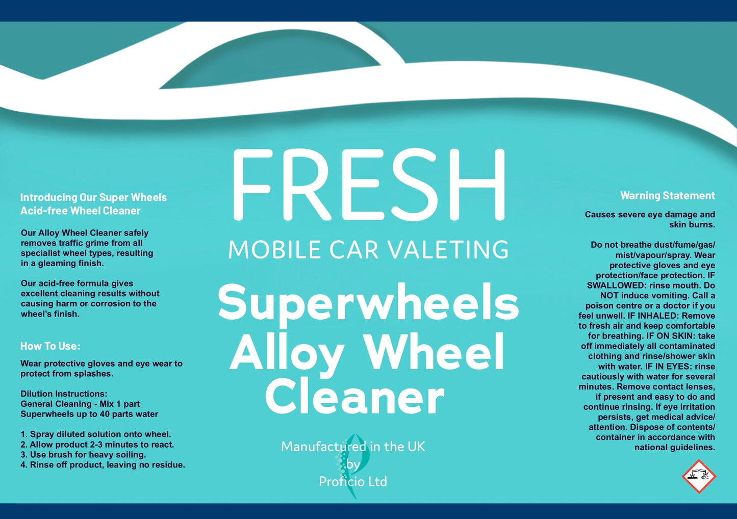 Non-Acid Wheel Cleaner