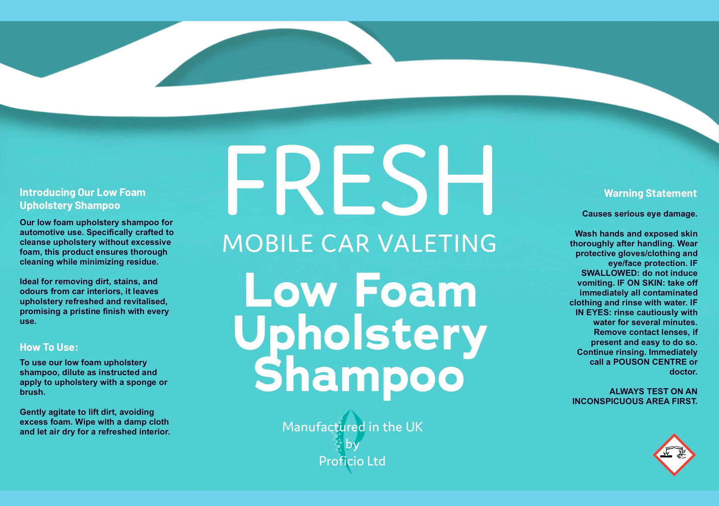 Low Foam Upholstery Cleaner