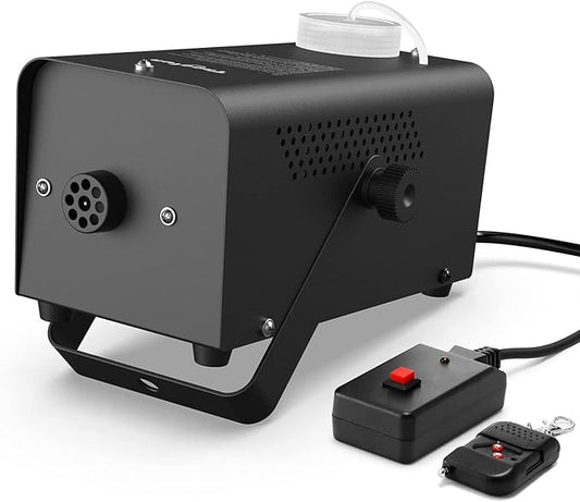 Fog Machine, Wireless Remote Control Smoke Machine with High Output of 2000CFM