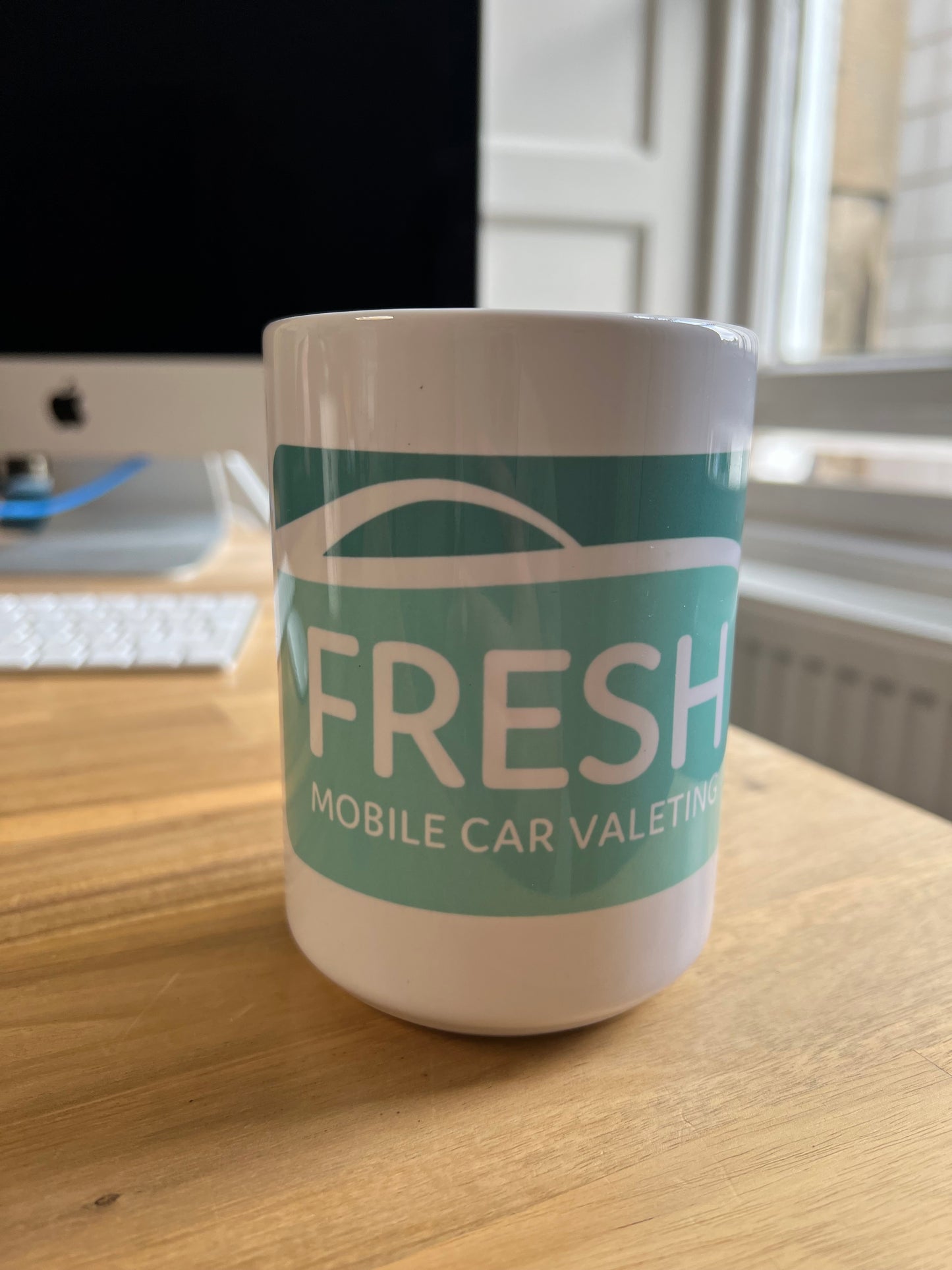 Fresh Car Valeting Printed Mug