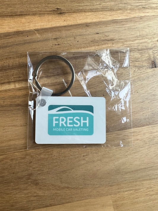 Fresh Car Valeting Printed Keyring (Qty 50)