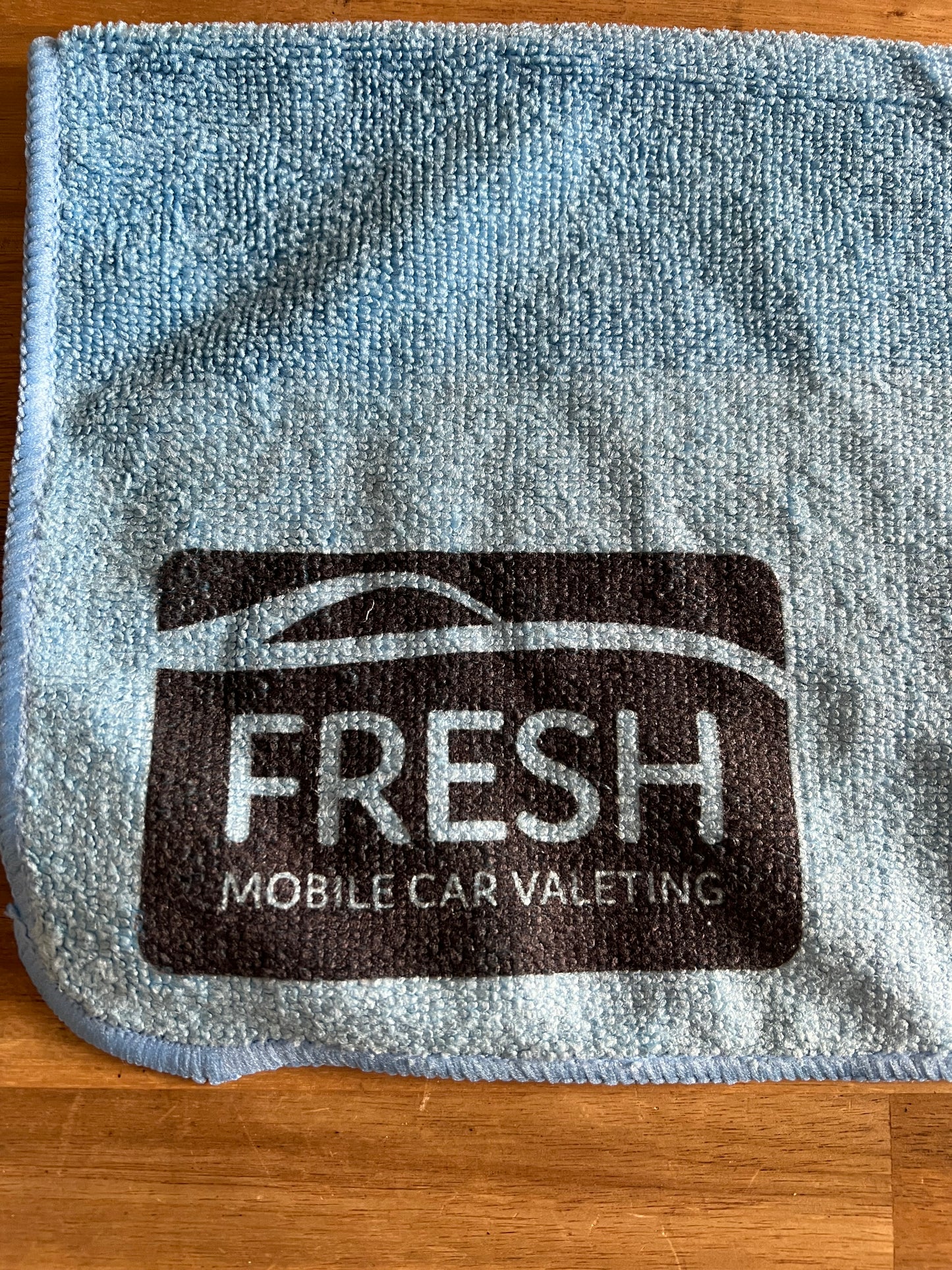 Fresh Car Valeting Printed Microfibre Cloth