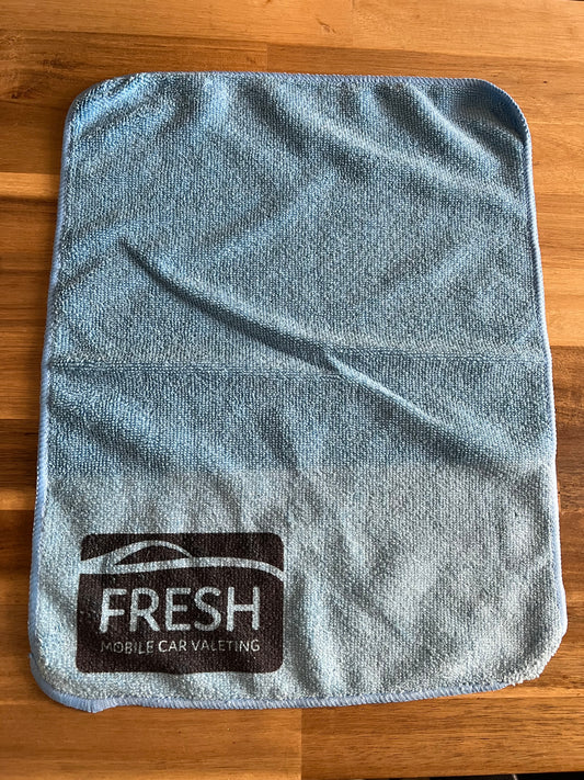 Fresh Car Valeting Printed Microfibre Cloth