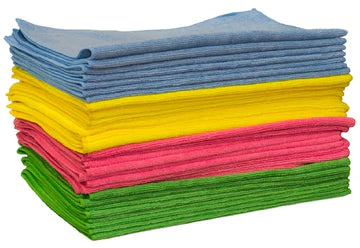 Multi Pack - 40 Microfibre Towelling Cloths