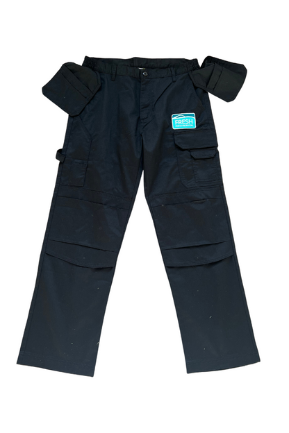 Trousers (Multi Pocket) Black - Branded