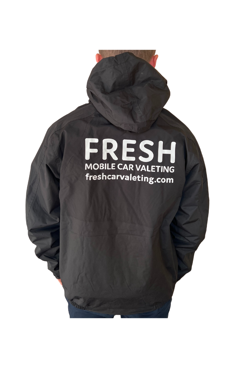 Waterproof Insulated Jacket (Black) - Branded