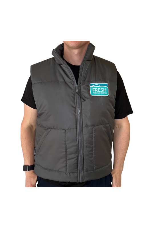 Bodywarmer/Gilet (Dark Grey) - Branded