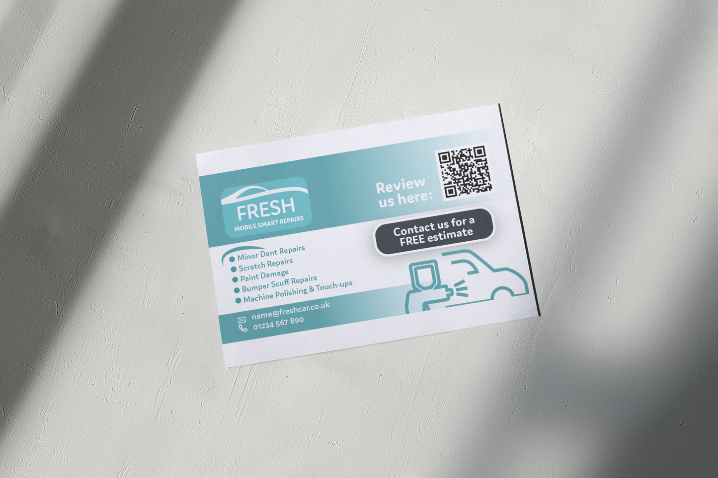 SMART Repairs Business Cards (Qty 500)