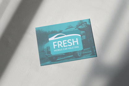 Valeting Business Cards (Qty 1,000)